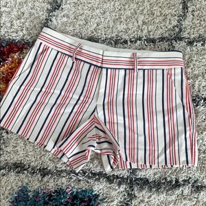 Club Monaco Red White & Blue shorts sz 8